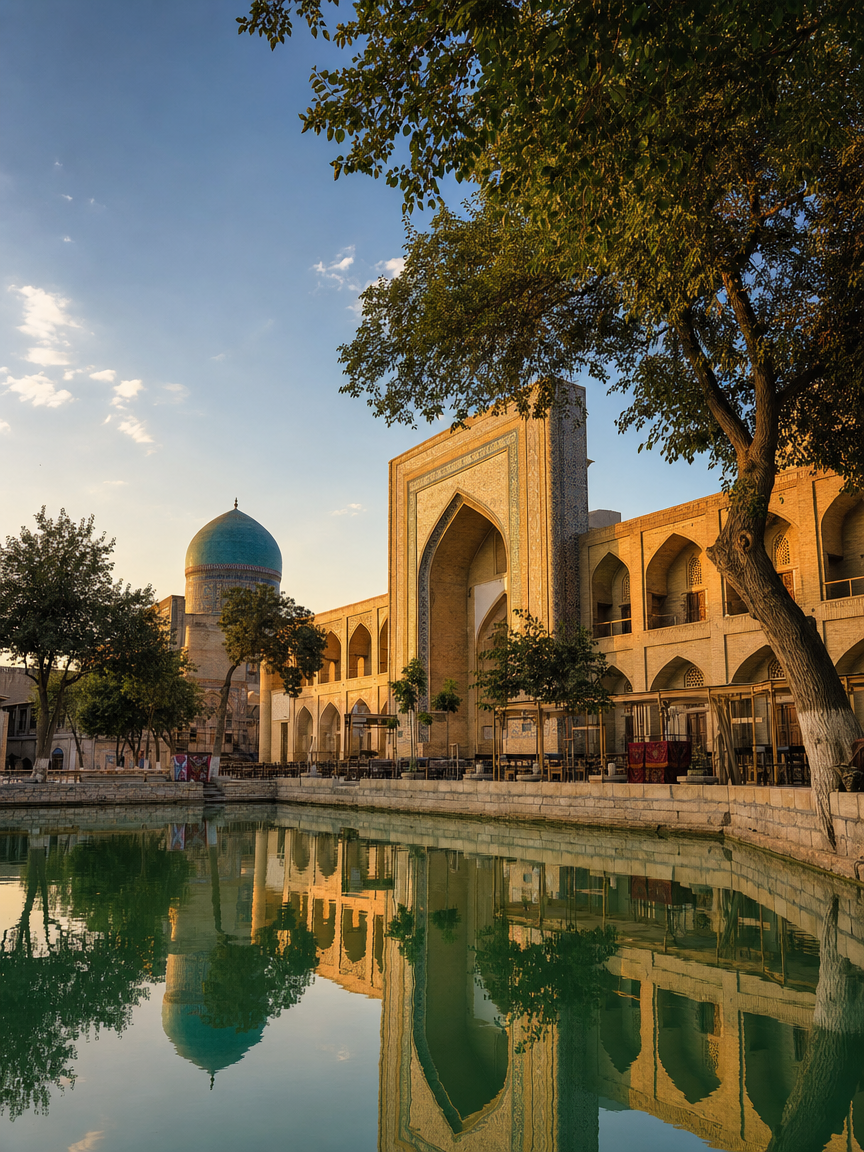 Lyabi-Hauz ensemble, Bukhara