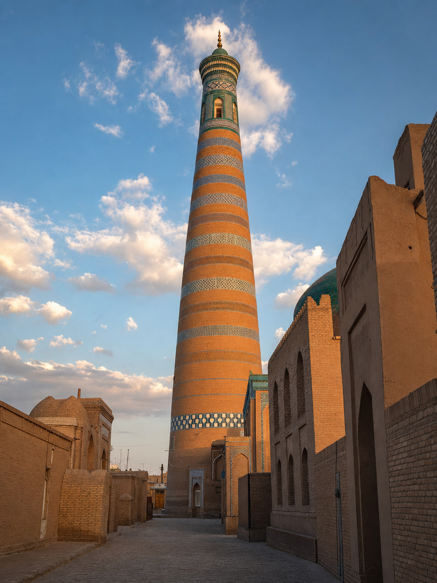 Islam Khoja minaret, Khiva
