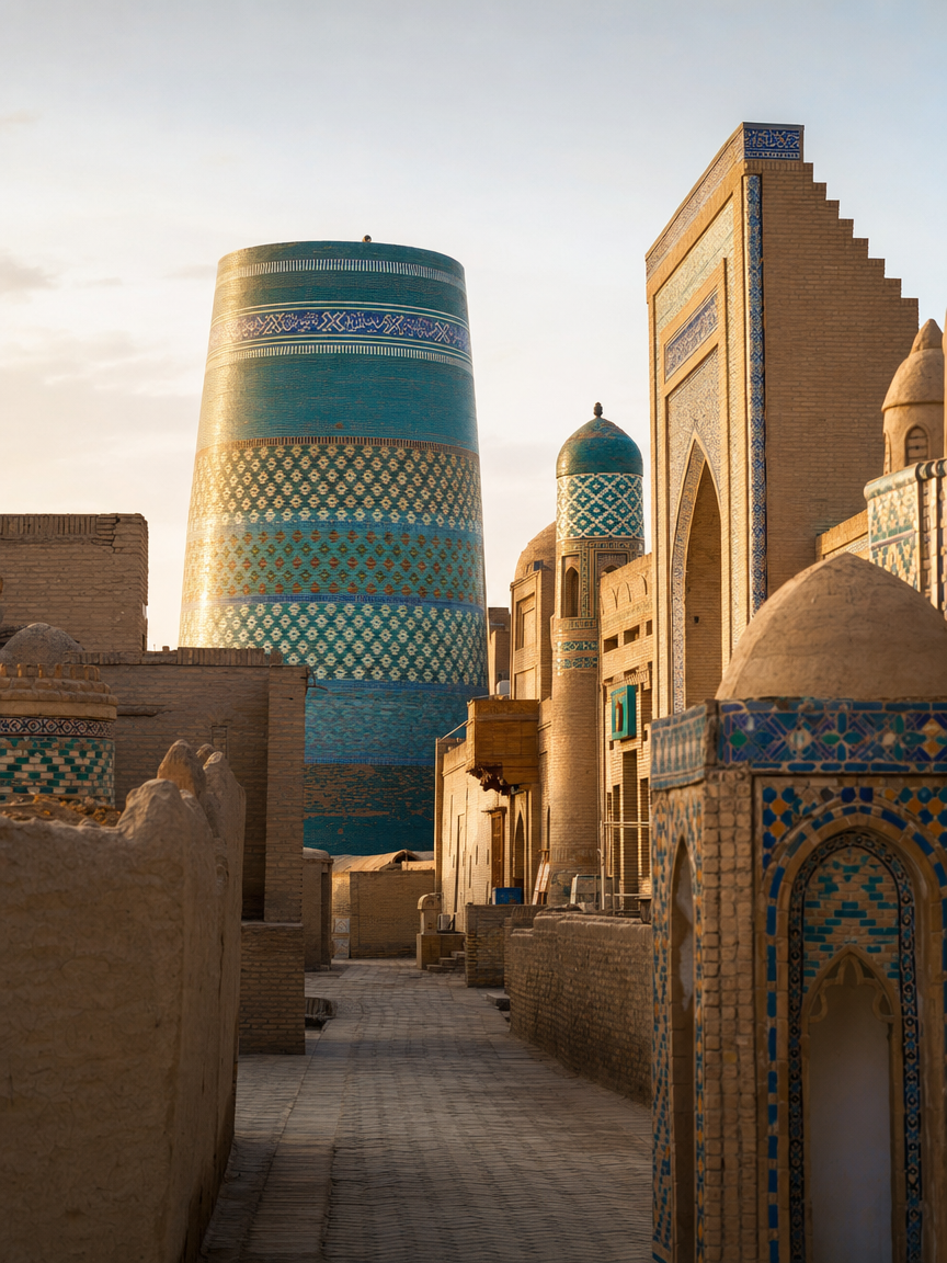 Itchan Kala walled inner city, Khiva