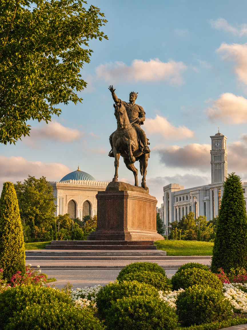 Amir Timur Square, Tashkent