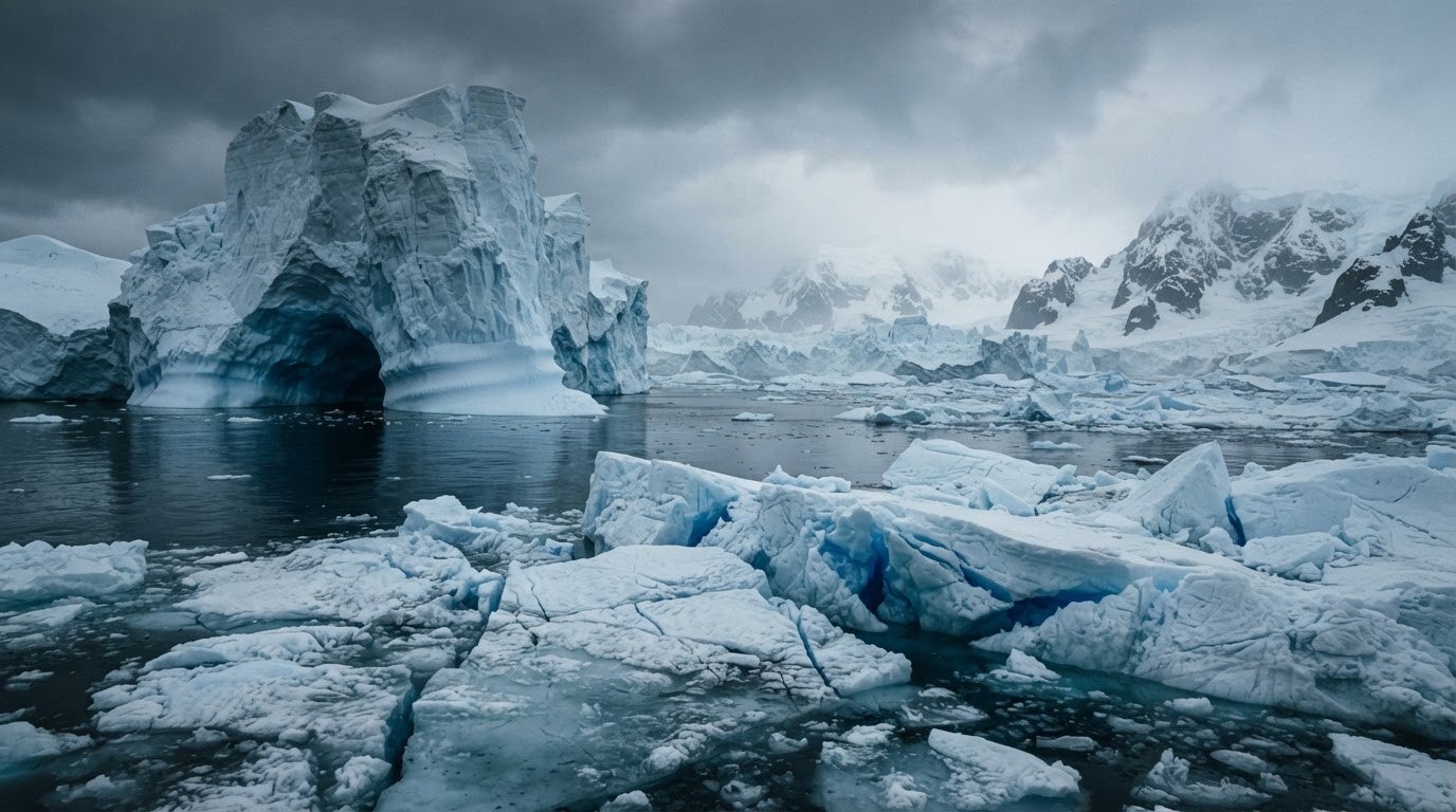 Ice and silence, Antarctica