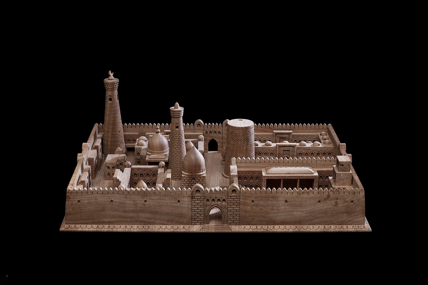 Ichan-Kala carved in wood